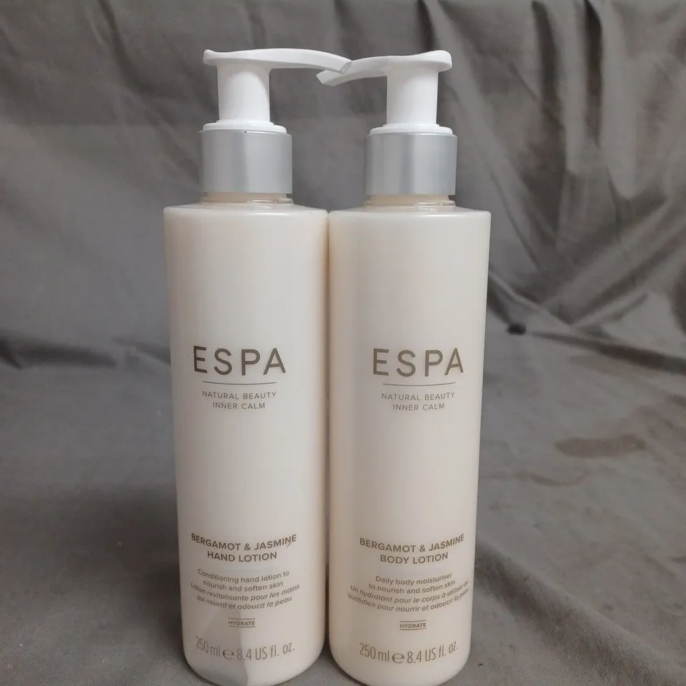 ESPA BERGAMOT AND JASMINE HAND AND BODY LOTION 250ML