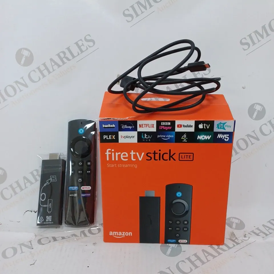 BOXED AMAZON FIRE TV STICK LITE