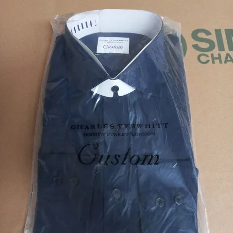 CHARLES TYRWHITT CUSTOM SHIRT – NAVY
