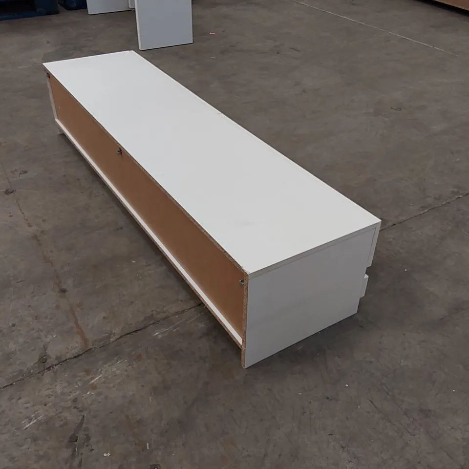 BRAND NEW TV STAND - WHITE (1 ITEM)