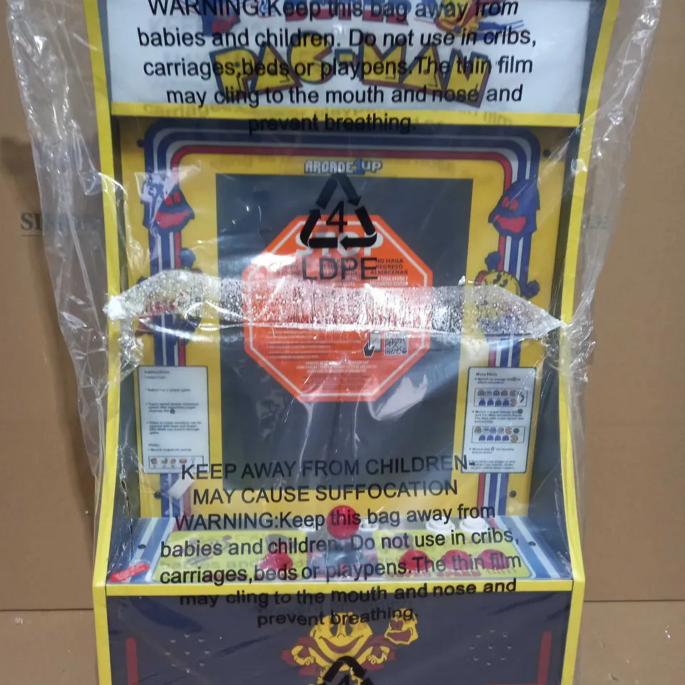 ARCADE1UP PARTYCADE PLUS 17" LCD MACHINE - SUPER PACMAN
