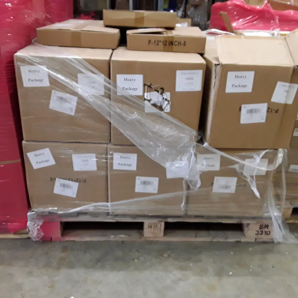 PALLET TO CONTAIN AN ASSORTMENT OF 30 X 30CM 8 PIECES OF ASSEMBLY MIRRORS