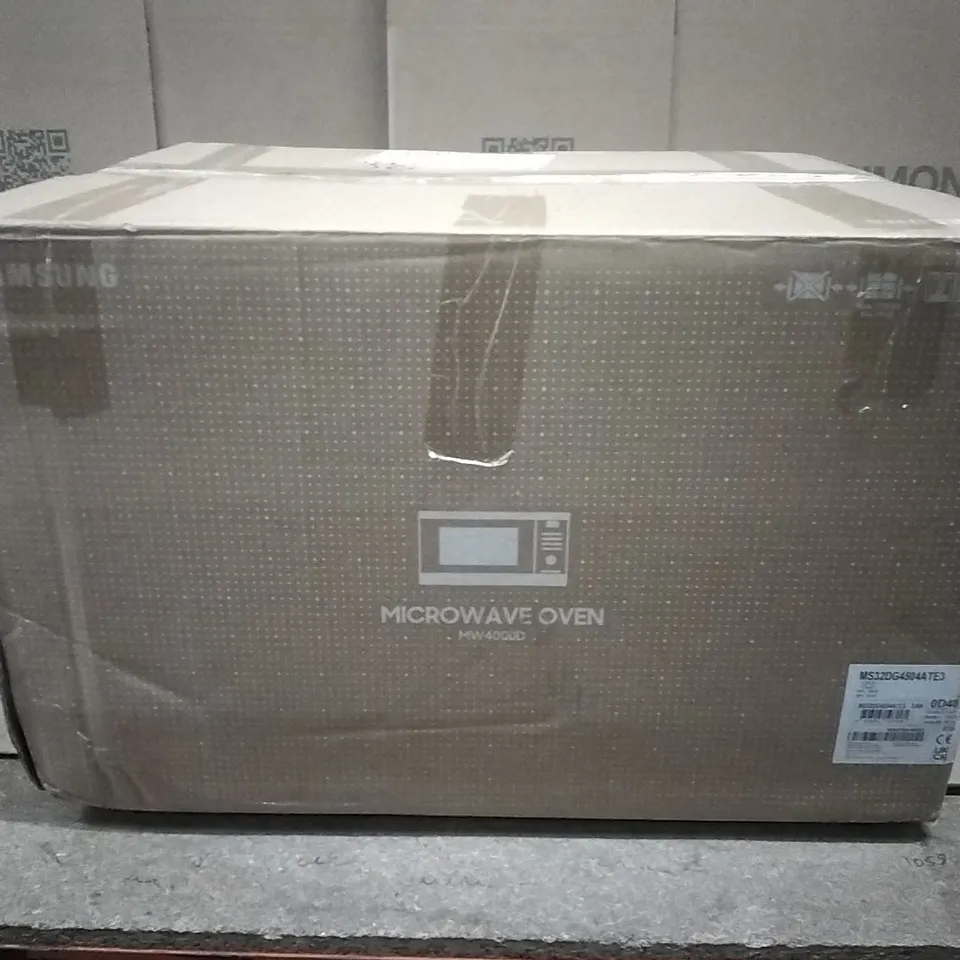 SAMSUNG MS23DG4504AT SOLO MICROWAVE OVEN IN STAINLESS STEEL