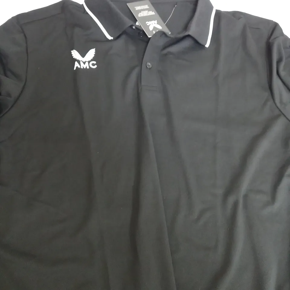 CASTOR SHORT SLEEVE MEDIA POLO SHIRT - 4XL