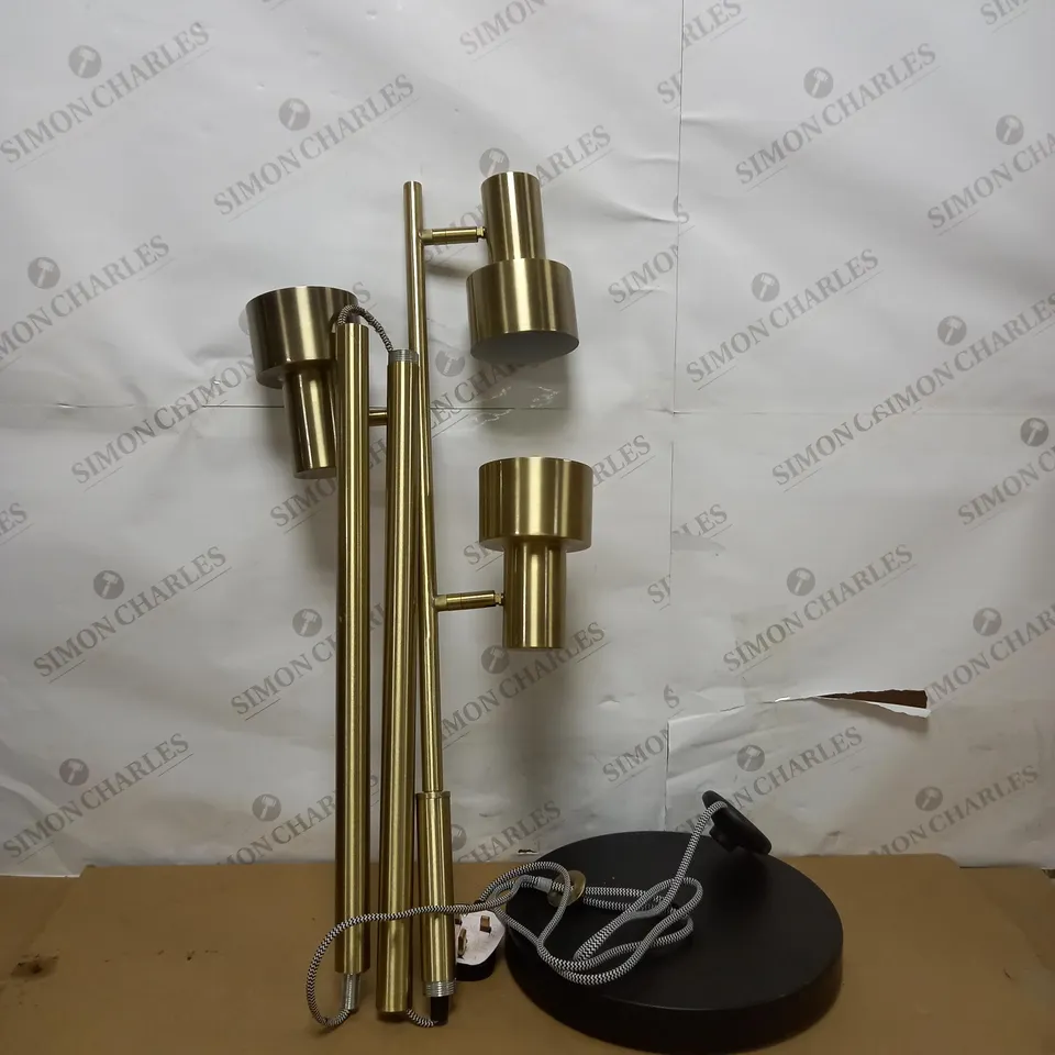 JOHN LEWIS SHELBY 3 LIGHT FLOOR LAMP