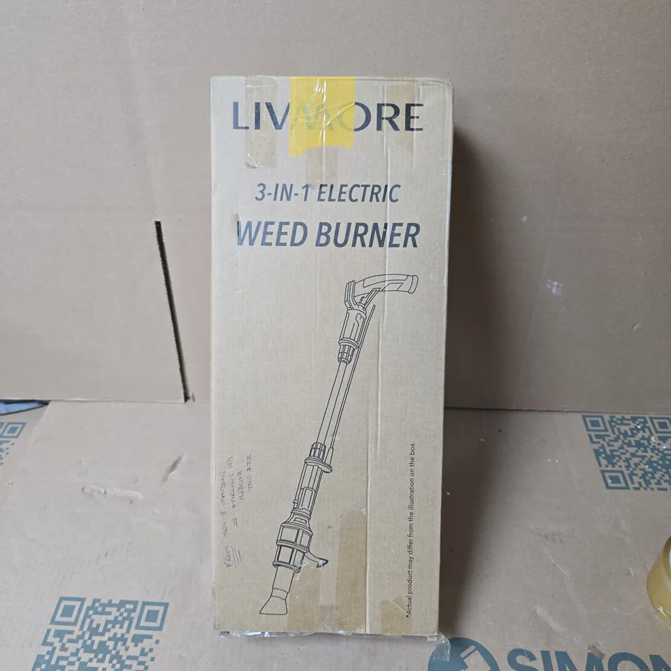 LIVMORE 3-IN-1 ELECTRIC WEED BURNER – BOXED