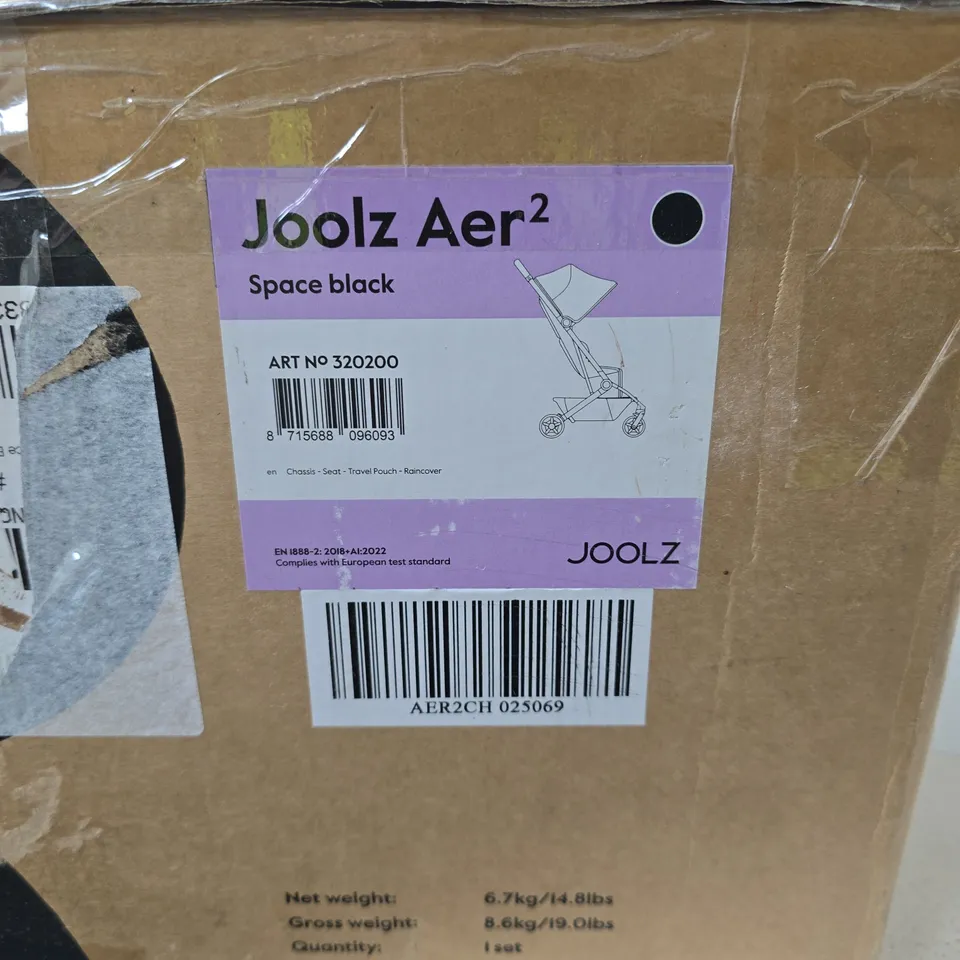 JOOLZ AER2 BUGGY SPACE BLACK BOXED