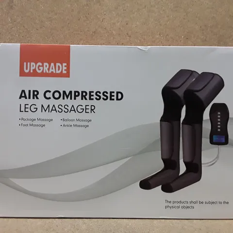 BOXED AIR COMPRESSED LEG MASSAGER