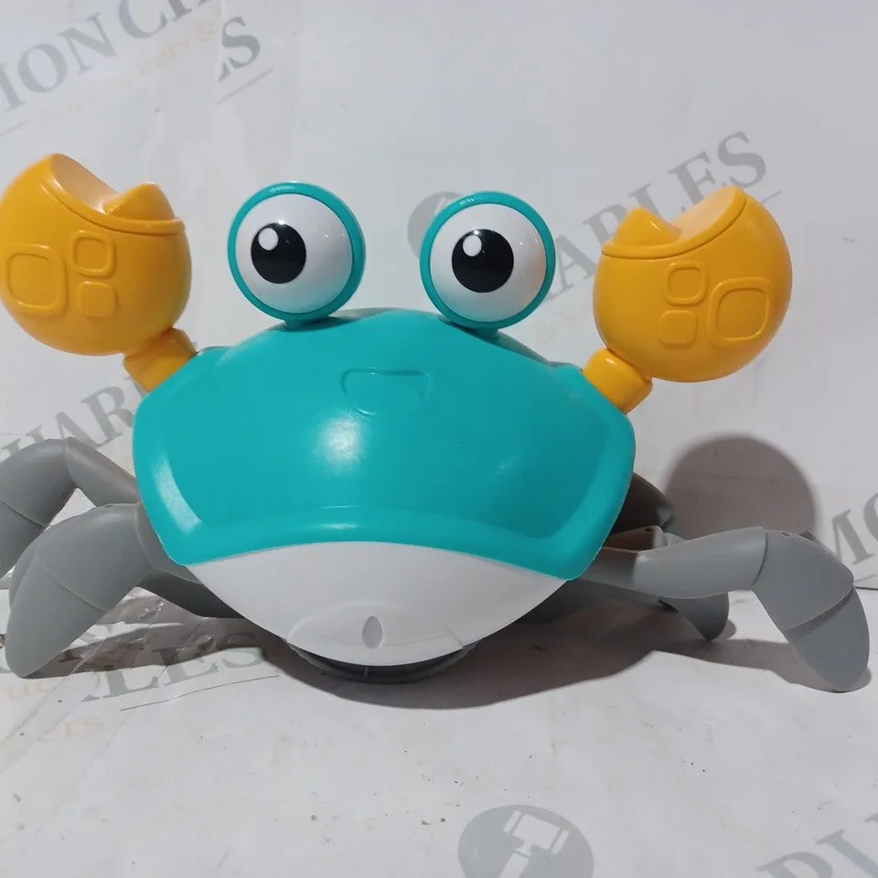 BOXED ELECTRIC INDUCTION CUTE CRAWLING CRAB TOY