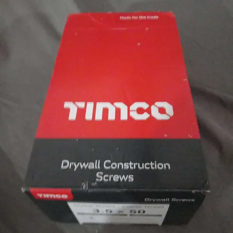 BOX OF TIMCO DRYWALL CONSTRUCTION SCREWS 3.5 X 50