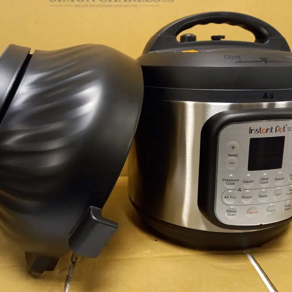 INSTANT POT DUO CRISP AIR FRYER MULTICOOKER