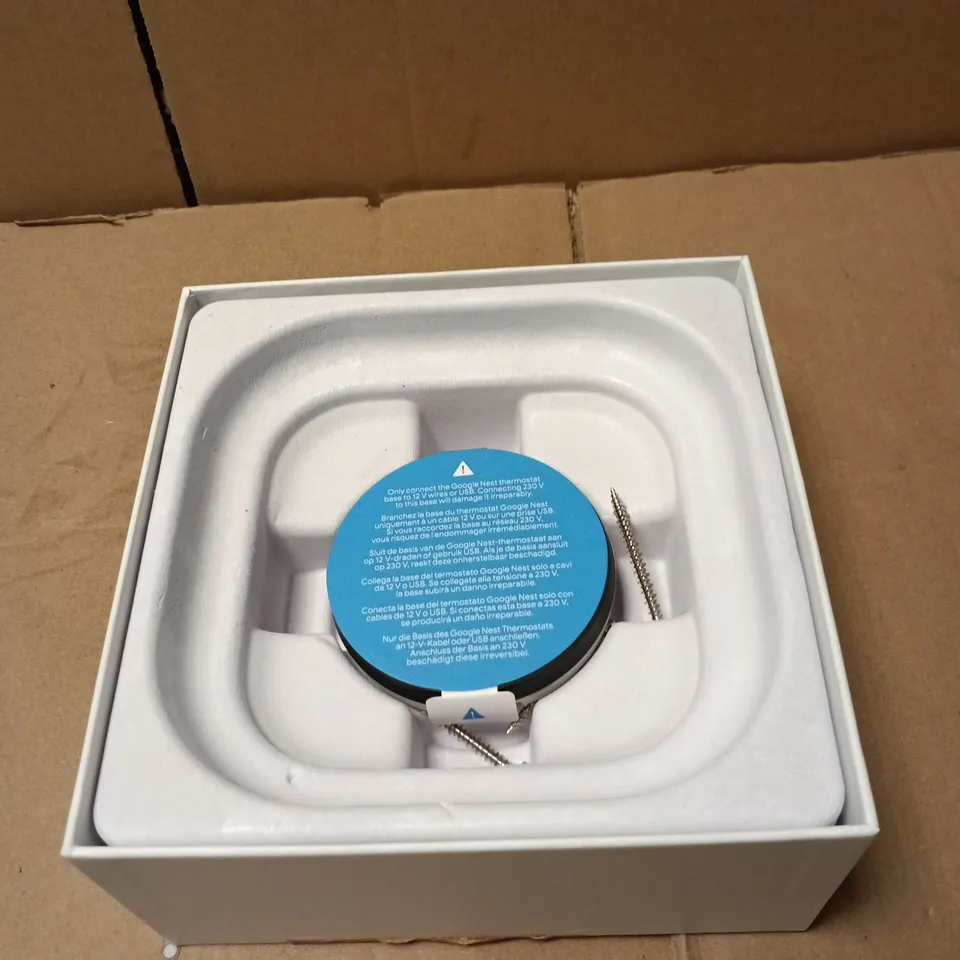 GOOGLE NEST LEARNING THERMOSTAT – BOXED (NEST PRO EDITION)