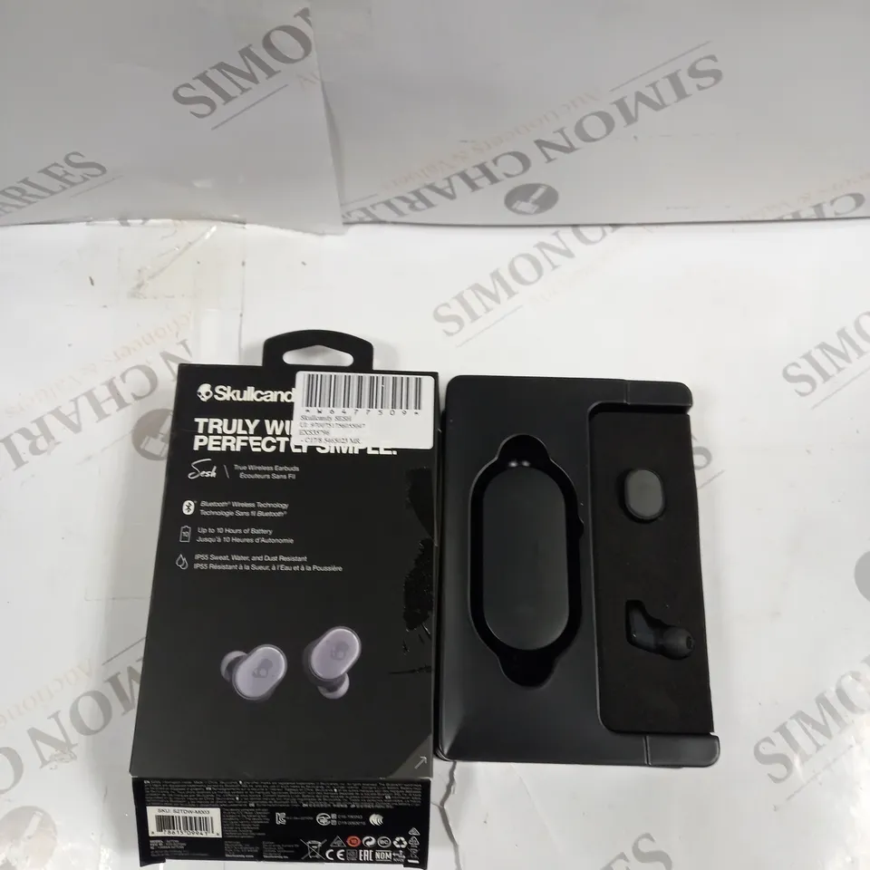 SKULLCANDY TRUE WIRELESS EARBUDS BOXED