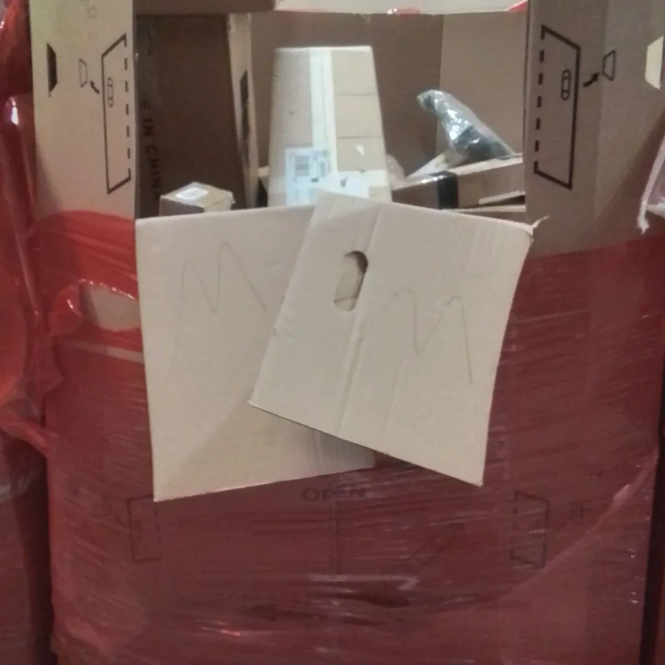 PALLET OF ASSORTED HOUSEHOLD GOODS AND PRODUCTS TO INCLUDE;BABY FITNESS BLANKET, COFFEE MAKER,DOG GRASS WITH TRAY,NON STICK BAKING SHEET SET AND OTHER ASSORTED ITEMS...