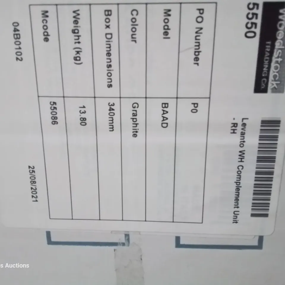 PALLET OF ASSORTED BOXED VANITY FITTINGS, INCLUDING, SPRUCE DRAWER FACIAS, BRENTA WALL HUNG VANITY UNIT 800mm, 200 OPEN TOP CARCASS, .EVENTO WALL HUNG COMPLIMENT UNIT.