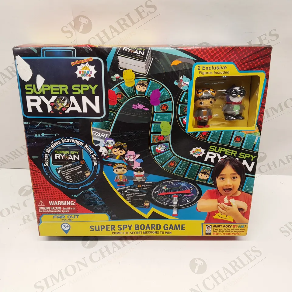 BRAND NEW BOXED SUPER SPY RYAN BOARD GAME