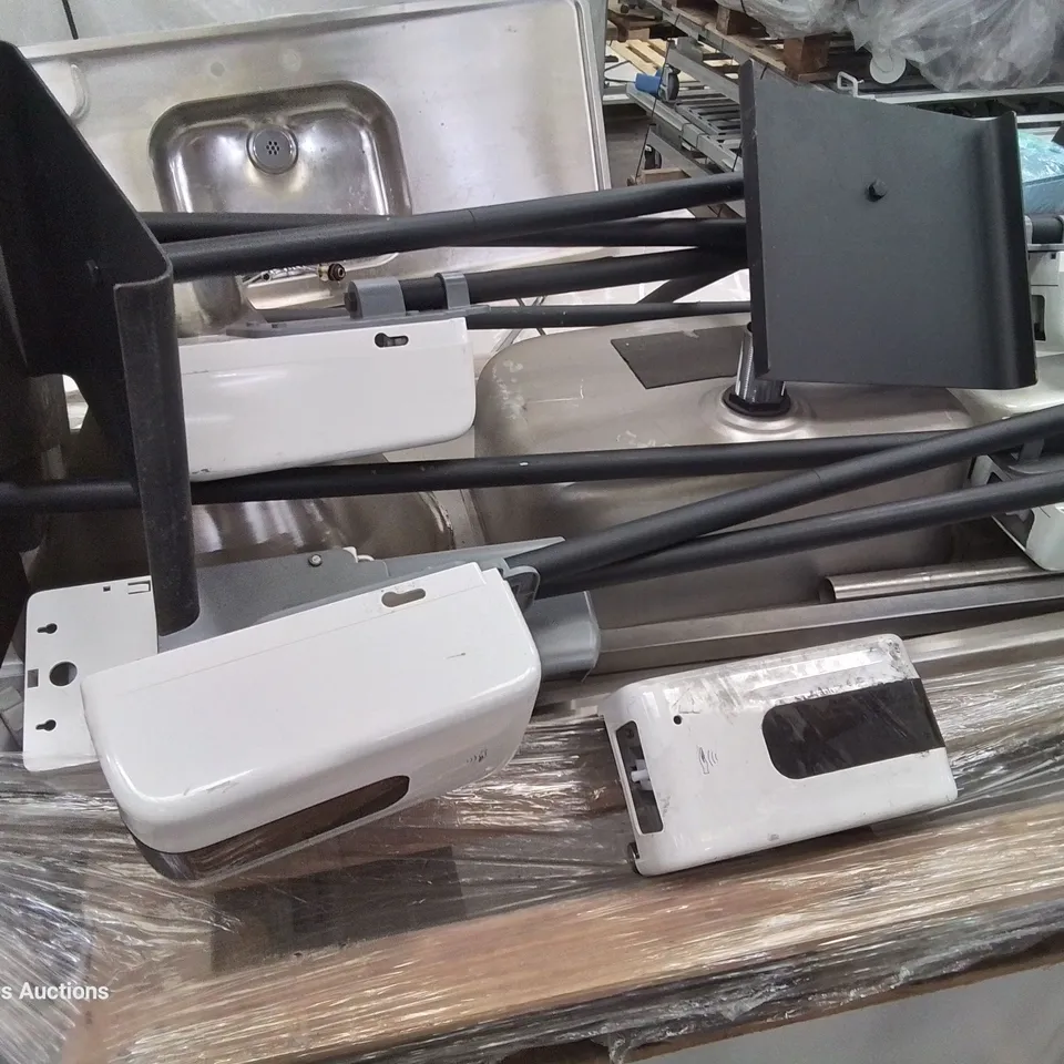 PALLET OF APPROXIMATELY 11 ASSORTED HAND SANITATION STATIONS