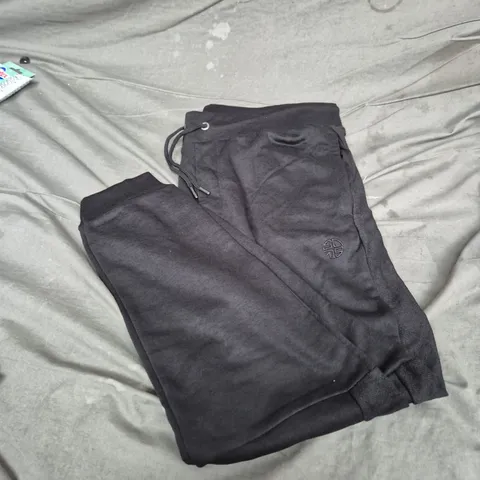 SOUL STAR MONTANA MPJ BLACK JOGGERS – SIZE L