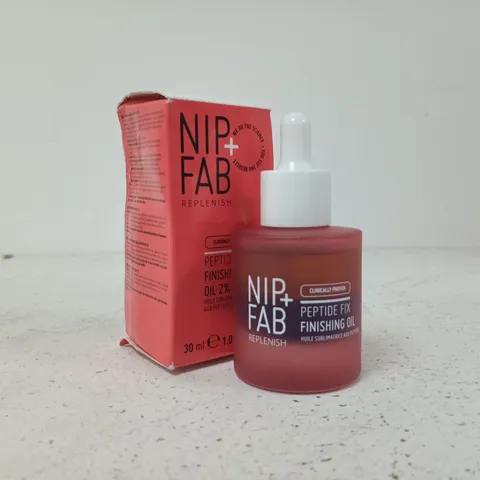 BOXED NIP + FAB PEPTIDE FIX FINISHING OIL 2% (30ML)
