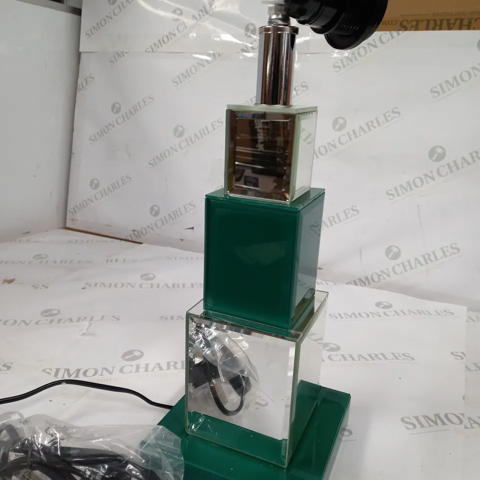 JULIEN MACDONALD TIERED LAMP, GREEN