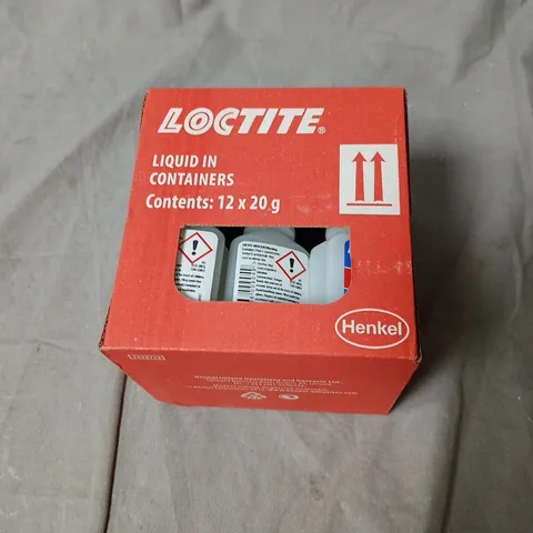 LOCTITE LIQUID IN CONTAINERS ADHESIVE KIT – 12 X 20 G