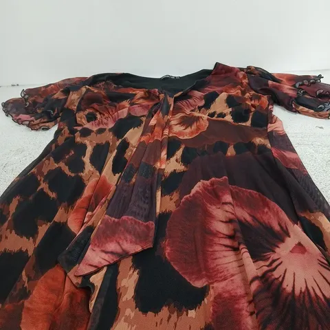 FASHIO SZN WOMEN'S PRINT DRESS, UK 18 (US 14, EU 46)