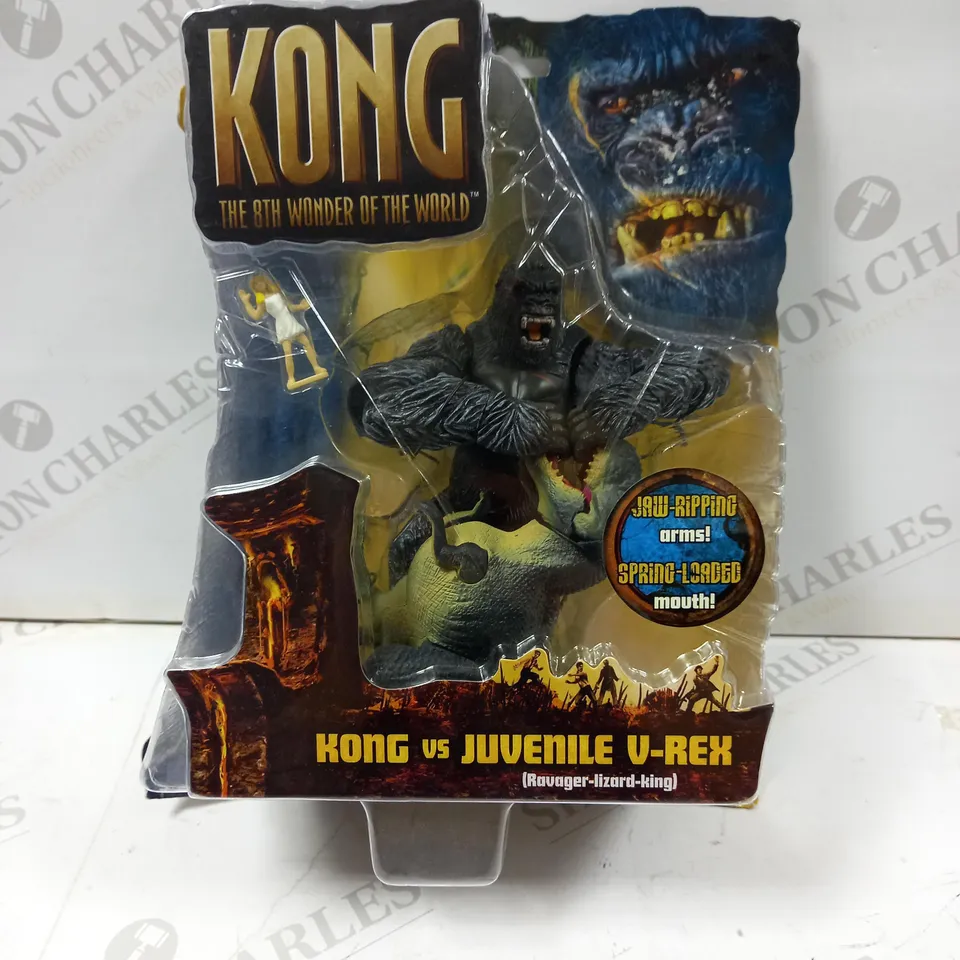 BOXED KONG THE 8TH WONDER OF THE WORLD KONG VS JUVENILE V REX