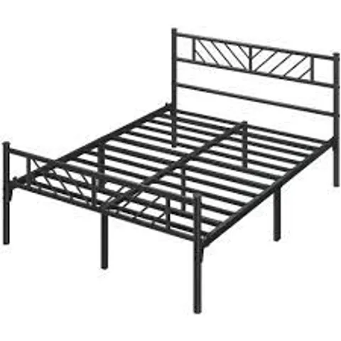 BOXED YAHEETECH BED FRAME 135×190CM - BLACK