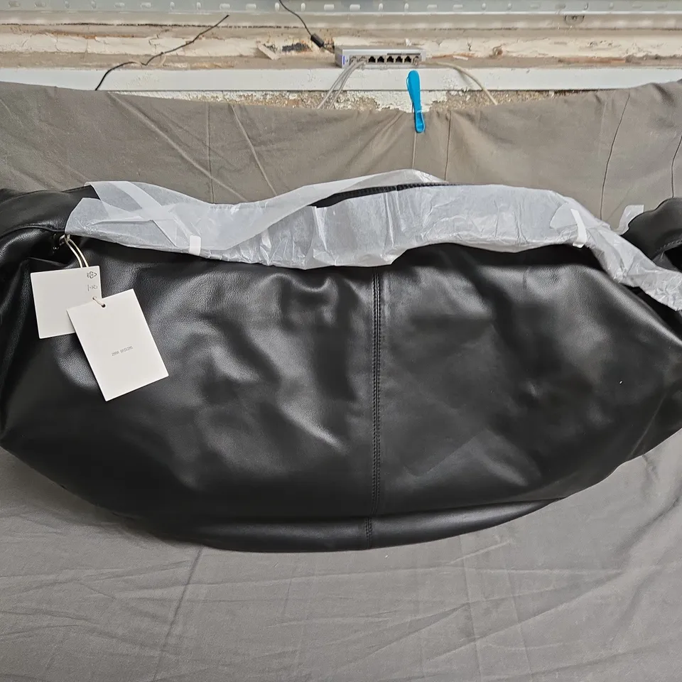 ZARA LEATHER DUFFLE BAG