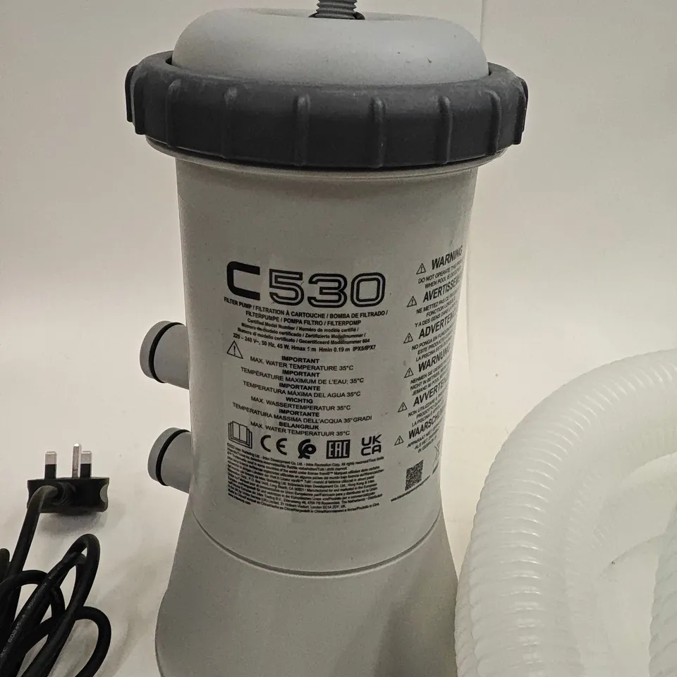INTEX C530 KRYSTAL CLEAR FILTER PUMP