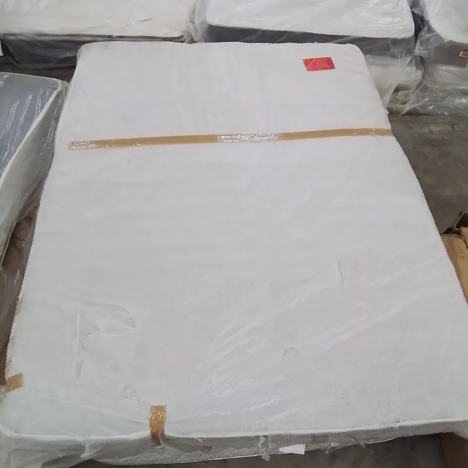 QUALITY BAGGED 5' KINGSIZE MEMORY FOAM SPRUNG OPEN COIL MATTRESS 