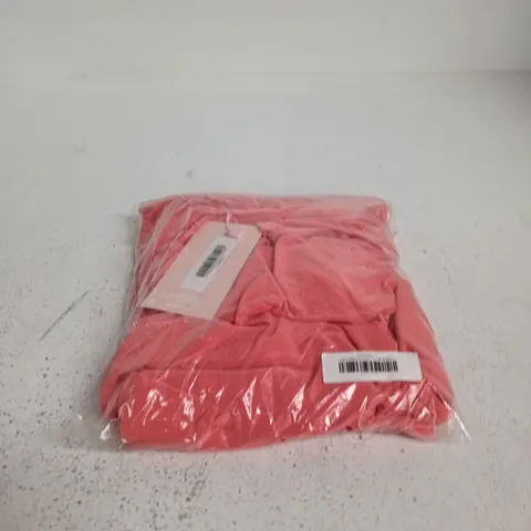 PINK BOUTIQUE LADIES' CORAL RUCHED ONE-SHOULDER BODYCON DRESS - SIZE UK 12