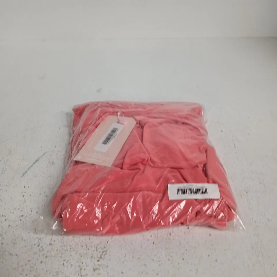 PINK BOUTIQUE LADIES' CORAL RUCHED ONE-SHOULDER BODYCON DRESS - SIZE UK 12 