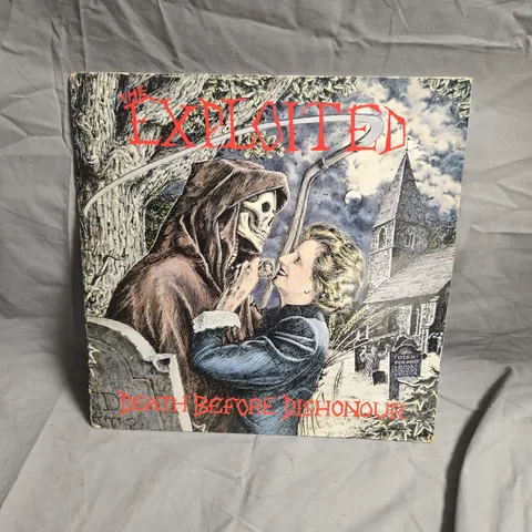THE EXALTED – DEATH BEFORE DISHONOUR VINYL LP