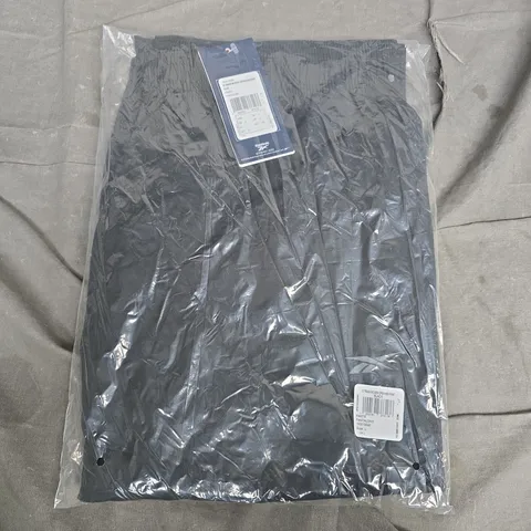 BAGGED REEBOK ID-TRAIN WOVEN OPEN HEM PANT – BLACK, SIZE L