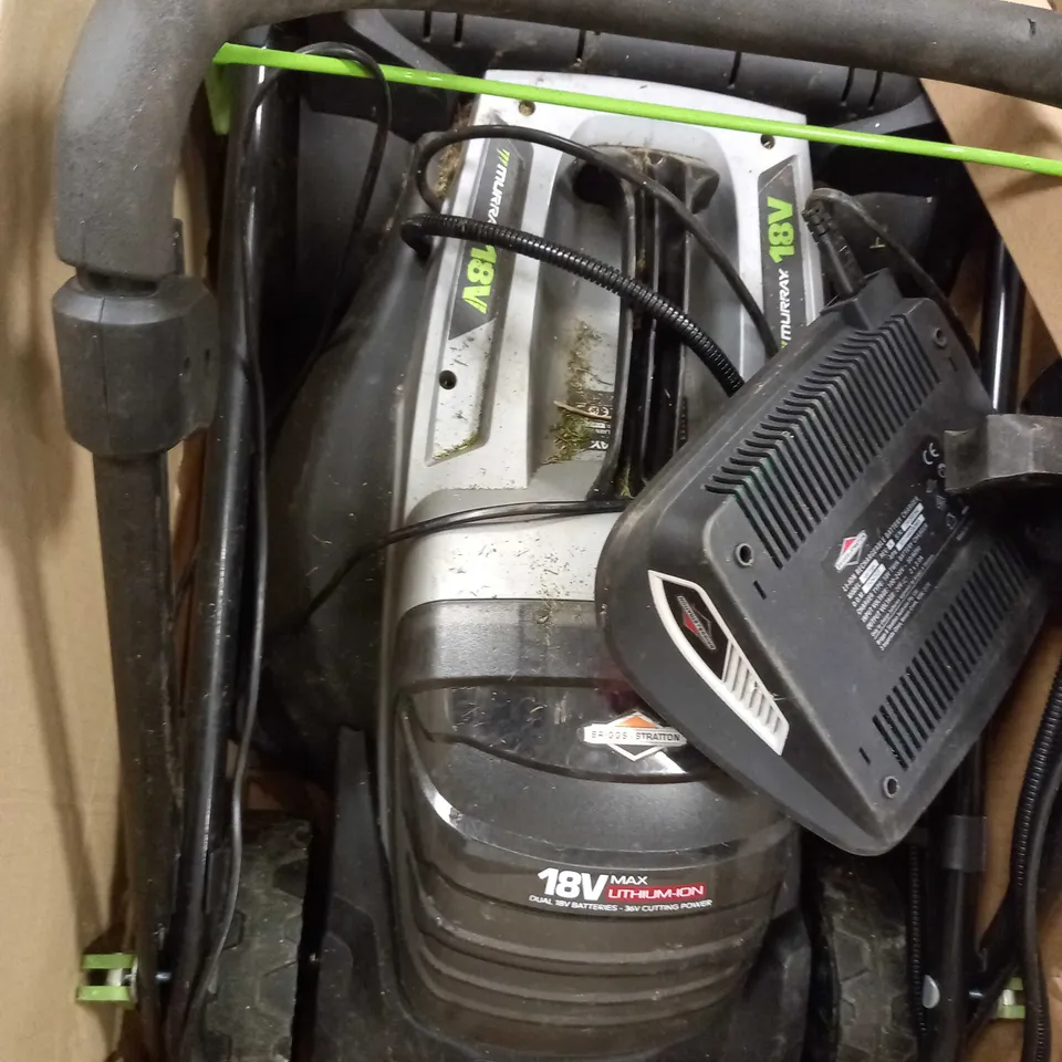 MURRAY LITHIUM-ION 37 CM CORDLESS LAWNMOWER