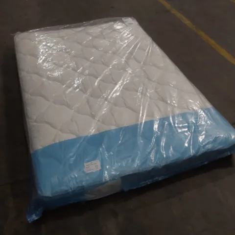 QUALITY BAGGED DOUBLE 135cm AIRSPRUNG LUXURY QUILTED MEDIUM MATTRESS