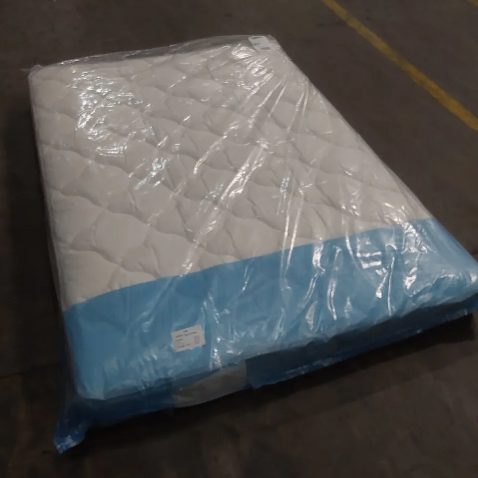 QUALITY BAGGED DOUBLE 135cm AIRSPRUNG LUXURY QUILTED MEDIUM MATTRESS RRP £229