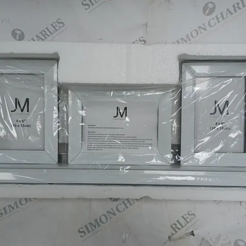 BOXED JM BY JULIEN MACDONALD TABLETOP MULTI PICTURE FRAME