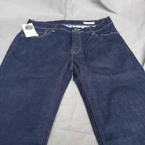 PRETTY GREEN BURNAGE REG FIT DARK DENIM - 32W X 32L