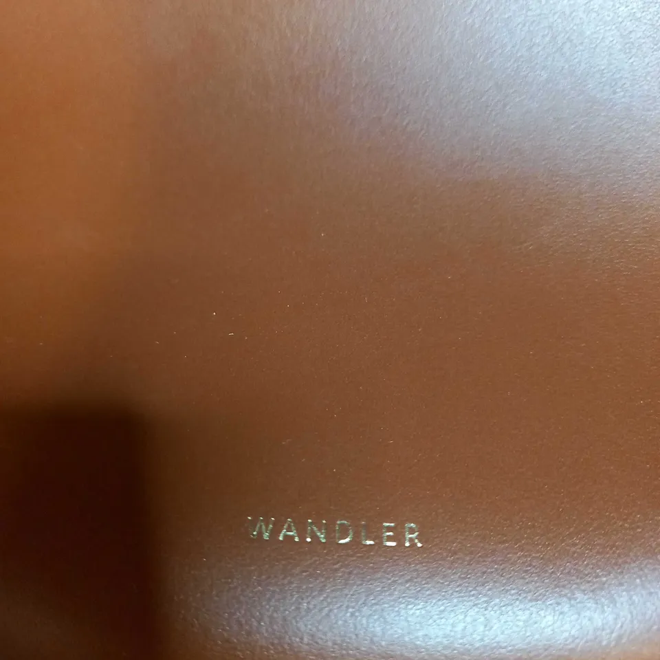 WANDLER BROWN LEATHER BAG 