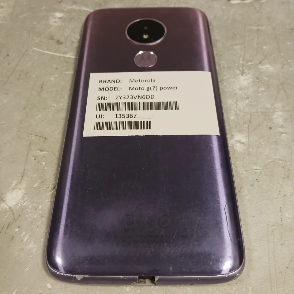 MOTOROLA MOTO G 7 POWER 