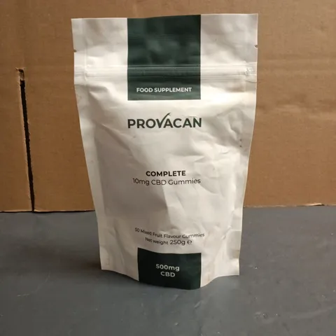 PROVACAN FOOD SUPPLEMENT COMPLETE 100MG CBD GUMMIES