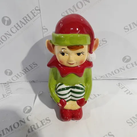 MR CHRISTMAS NOSTALGIC LIGHT UP FIGURE ELF