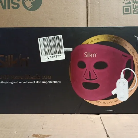 BOXED SILK'N LED FACE MASK 100 ANTI-AGEING DEVICE