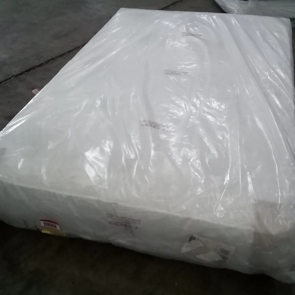 QUALITY BAGGED MCKINNEY LUXURY 4FT DIVAN MATTRESS 