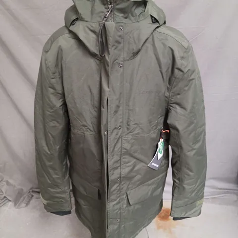 DIDRIKSONS FRIDA WINS PARKA 7 IN GREEN SIZE 40/L