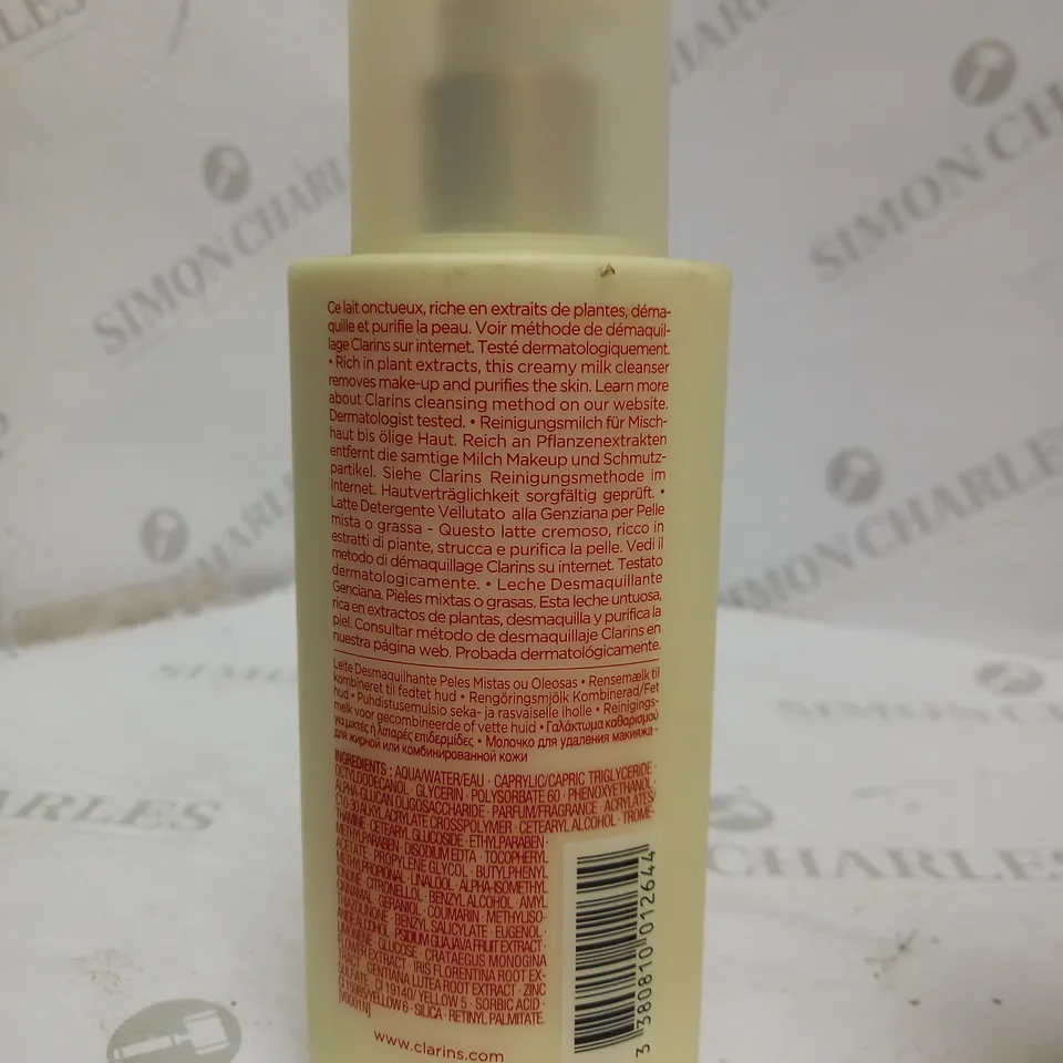 CLARINS CLEANSING MILK