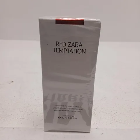 BOXED AND SEALED ZARA RED ZARA TEMPTATION EAU DE PARFUM 30ML