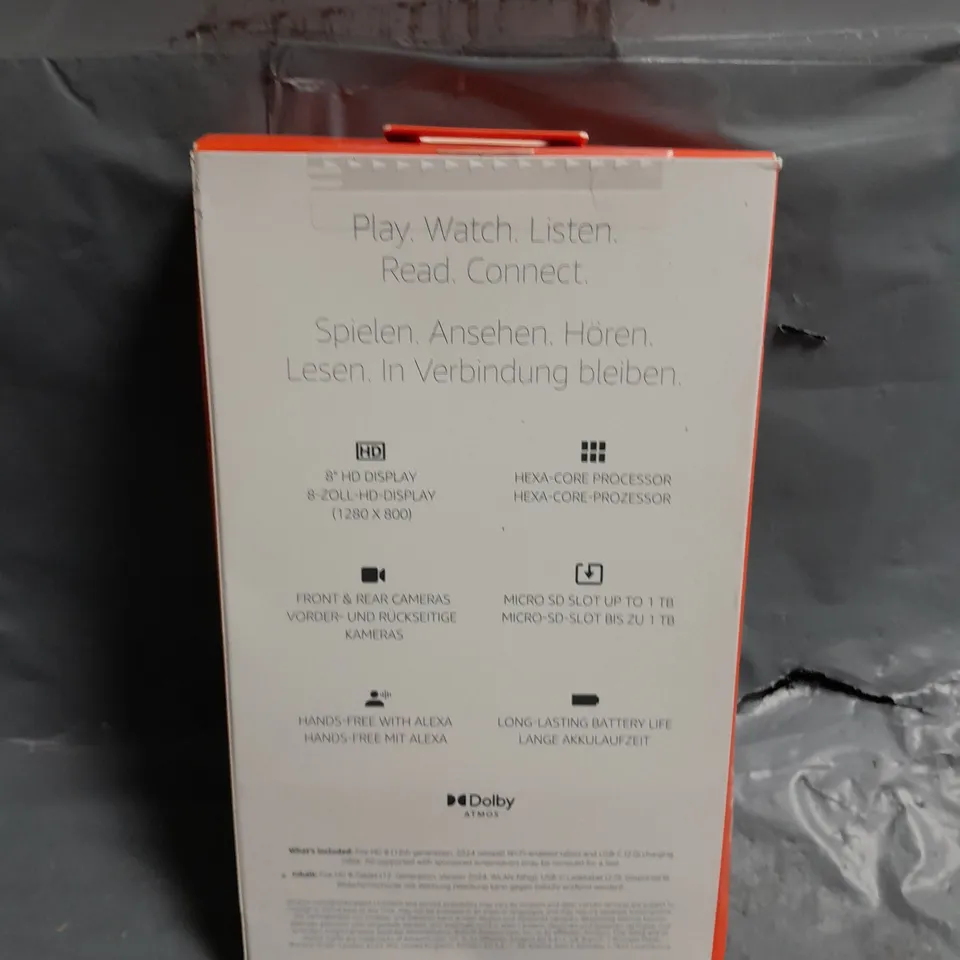 SEALED AMAZON FIRE HD 8 32GB IN BLACK